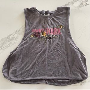 Gymshark Floral Logo Tank Top